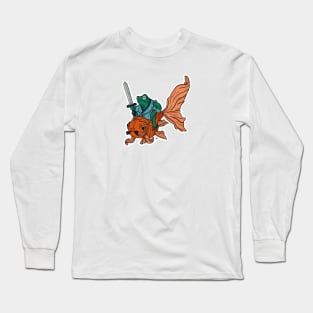 Fish Frog Soldier Long Sleeve T-Shirt